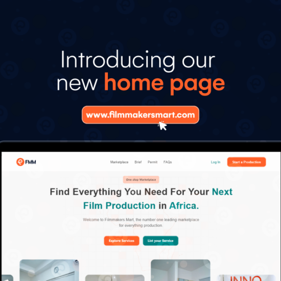 An image with the screenshot of our new home page